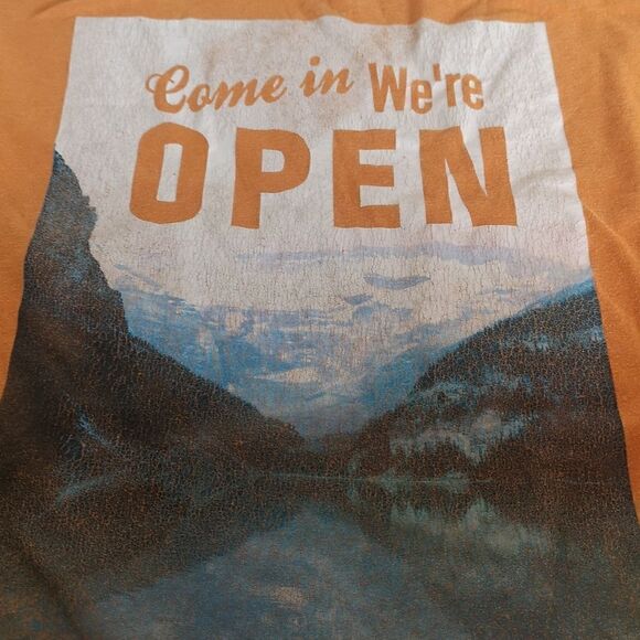 Old Navy Men T-shirt XL Orange - Picture 16 of 16